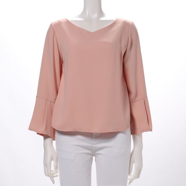 フレア袖トップス