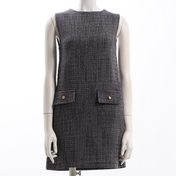 ツイードミニワンピース