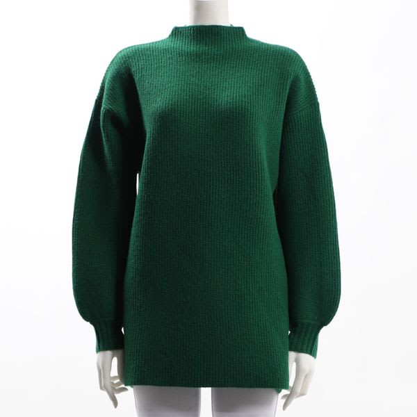 ドロップショルダーオフネックニット