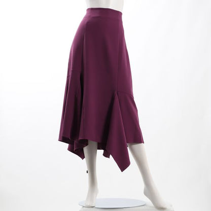 イレギュラーヘムデザインAラインスカート