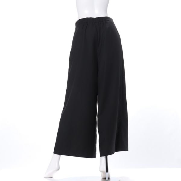ウエストベルトワイドパンツ