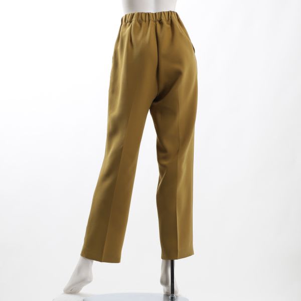 Dカンベルト付きテーパードパンツ