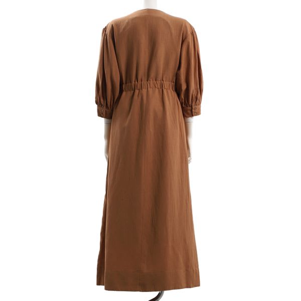 フロントジップデザインワンピース