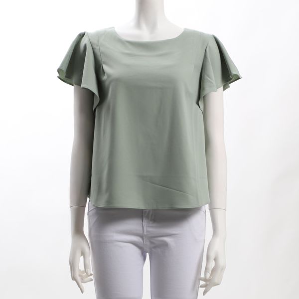 フレアスリーブブラウス