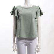 フレアスリーブブラウス