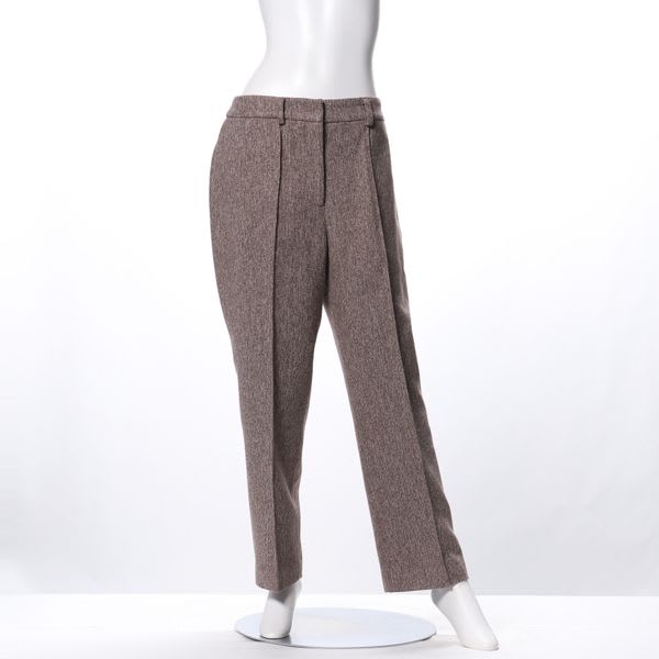 ネップツイードテーパードパンツ