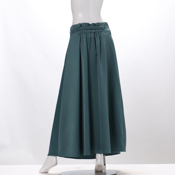 リボンベルトデザインラップ風スカート
