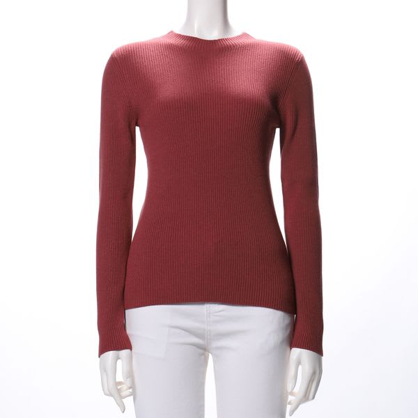 コンパクトリブニット