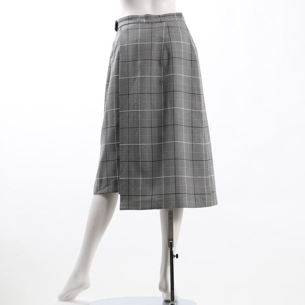 ラップデザインウエストベルトスカート