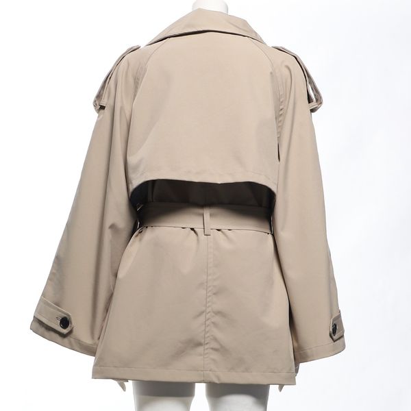 ボンディングショートトレンチコート