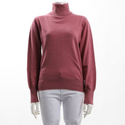 ストレッチヤーンタートルネックニット