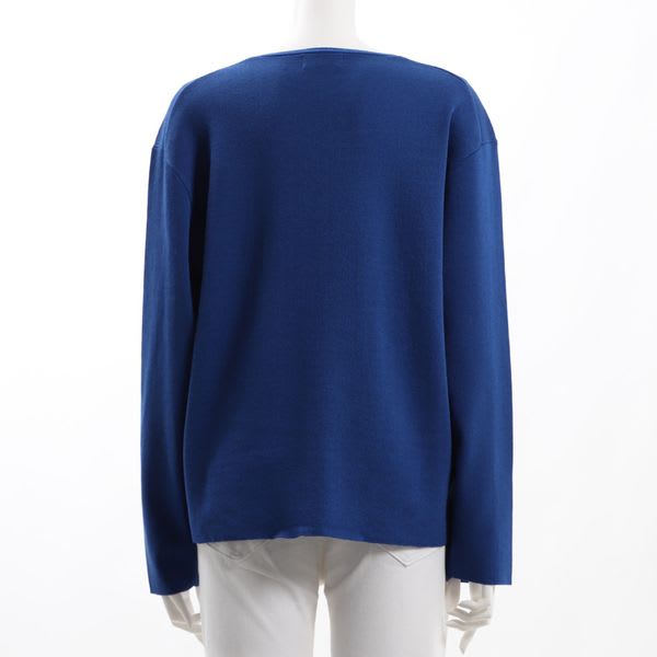 ハイゲージVネックニット