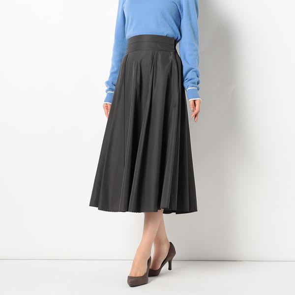 ハイウエストフレアスカート