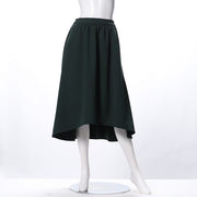 イレギュラーヘムデザインフレアスカート