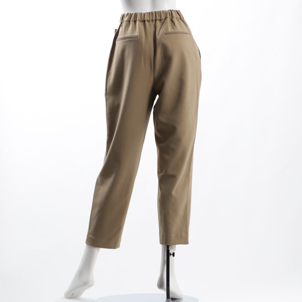 ウエストベルトテーパードパンツ