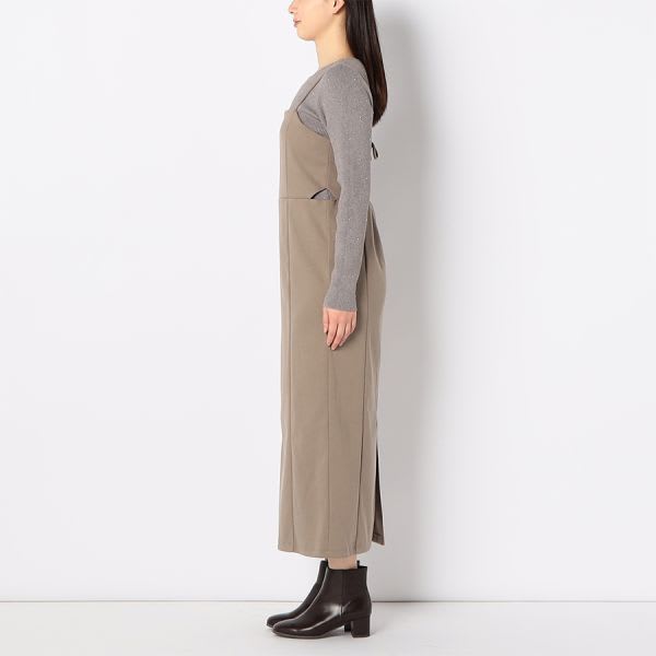 スッキリシルエットキャミソールワンピース