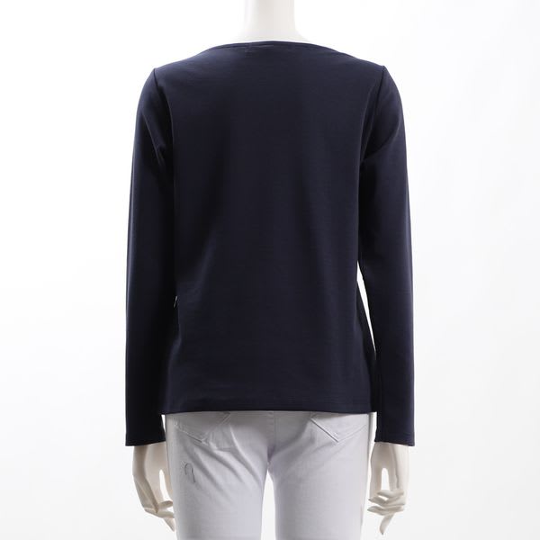 ハートカットネックカットソー