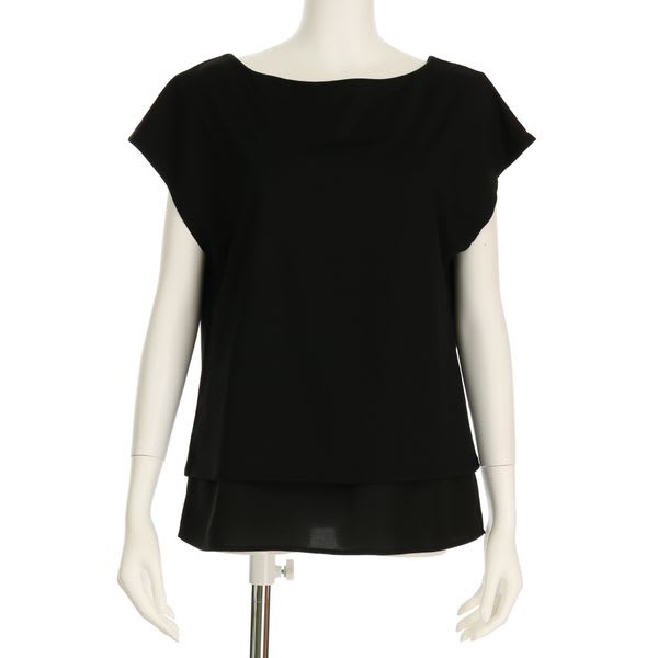 レイヤード風2wayトップス