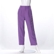 タック入りストレートパンツ