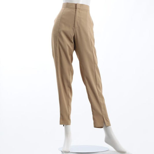 フロントスリットテーパードパンツ
