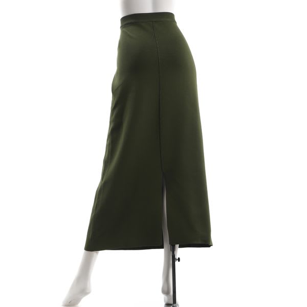 カラーKnitラインセミタイトスカート