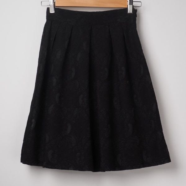 レースタック入りフレアスカート