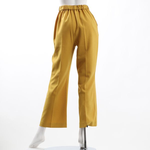 前ピンタックハイウエストパンツ