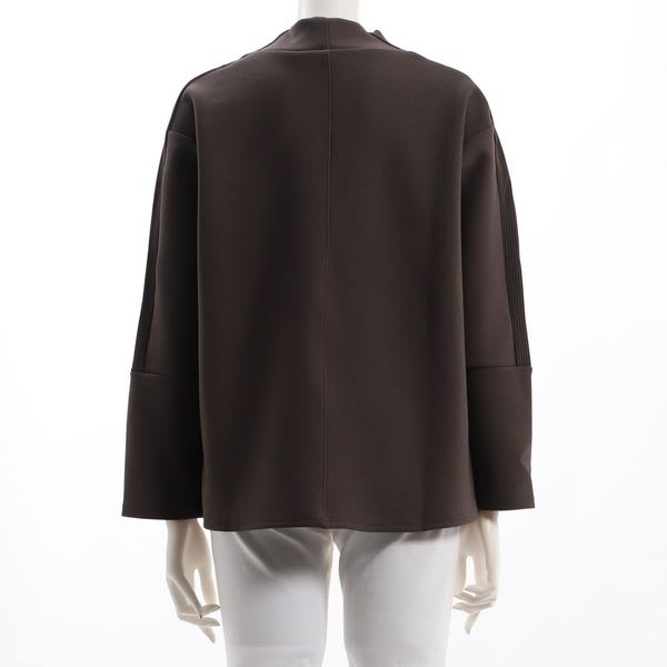 スウェードライクボトルネックカットソー