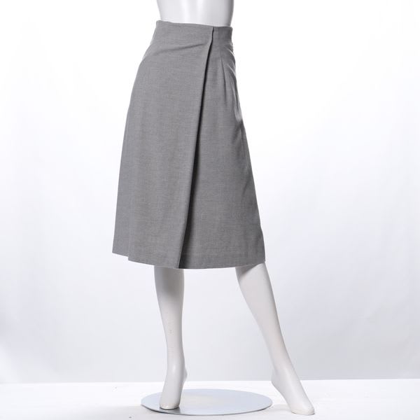 ラップ風デザインスカート