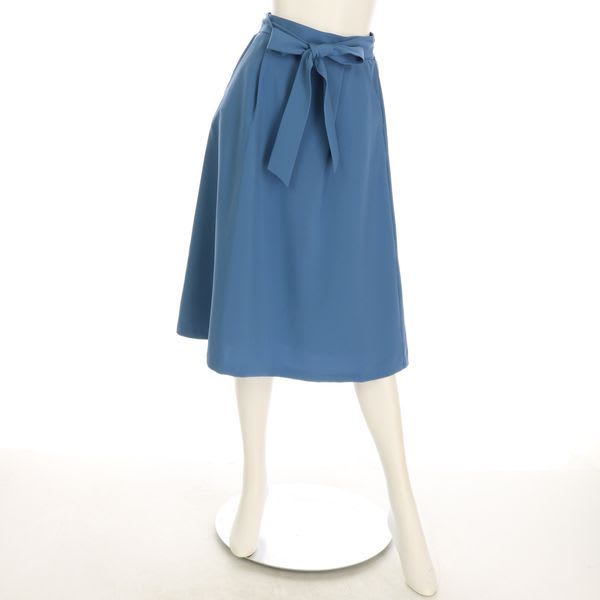 ウエストリボンフレアスカート