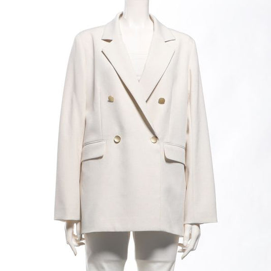 【セットアップ】ゴールドボタンダブルジャケット