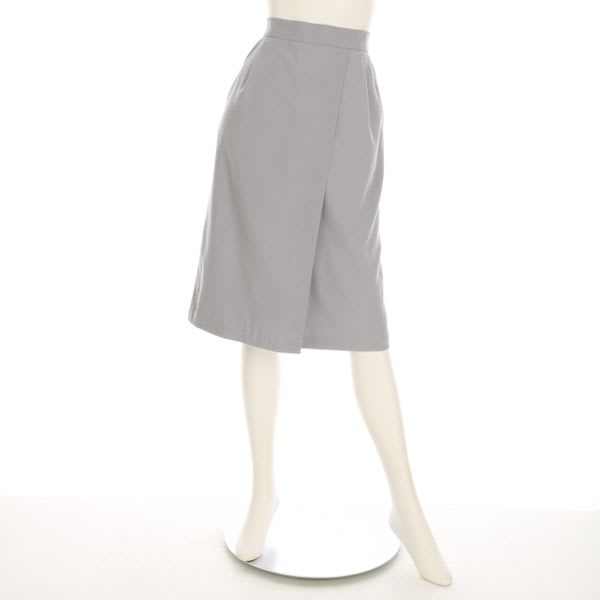 サンディングピーチストレッチラップ風タイトスカート