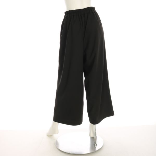 ウエストレースアップワイドパンツ