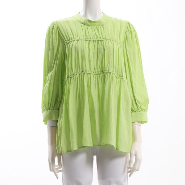 フロントギャザーブラウス