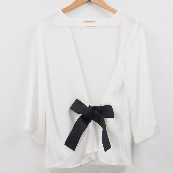 ウエストリボンプルオーバー