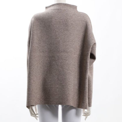 ドロップショルダーオフネックニット