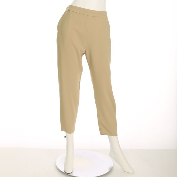 バックキラキラアクセントテーパードパンツ