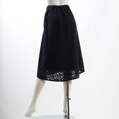 総レースフレアスカート