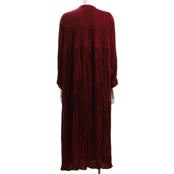 ワッシャープリーツティアードワンピース