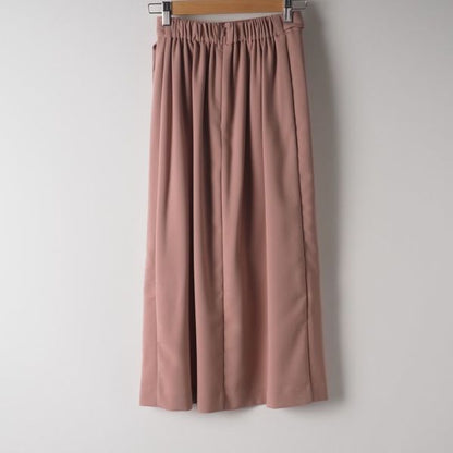 ダブルミディ丈デザインタイトスカート