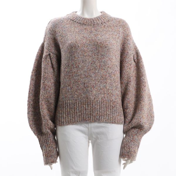 ボリューム袖ニット