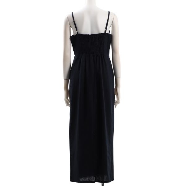 バックスリットキャミソールワンピース