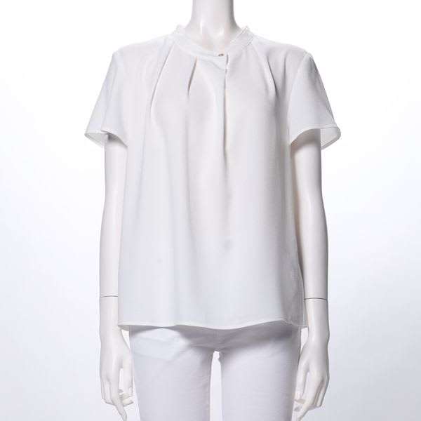 タックデザインブラウス