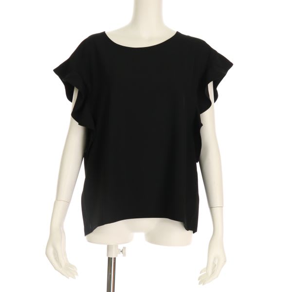 ラッフルスリーブブラウス