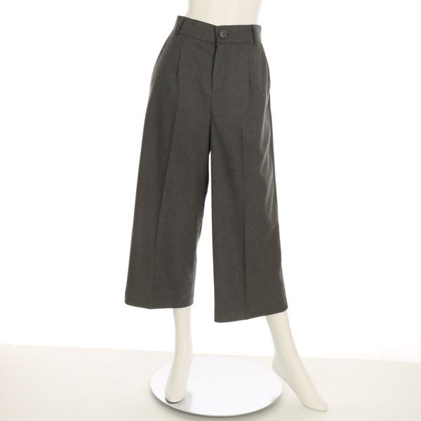 ダーツ入りワイドパンツ