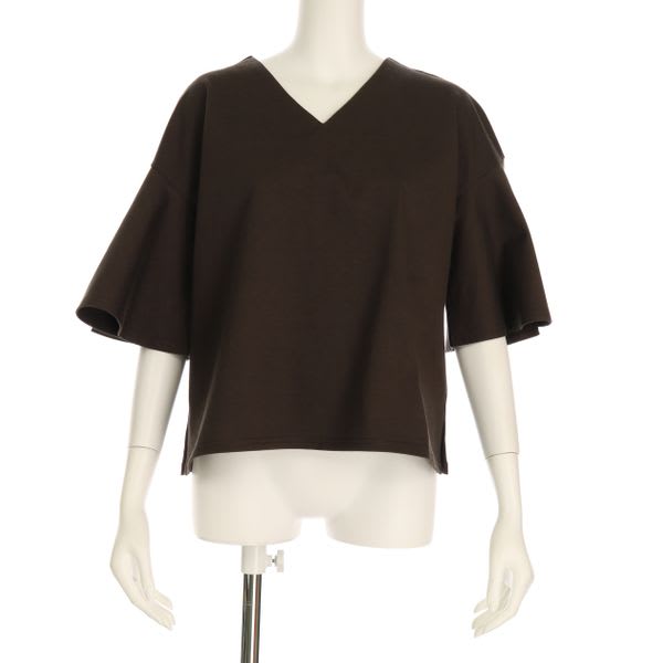 フレア袖カットソー