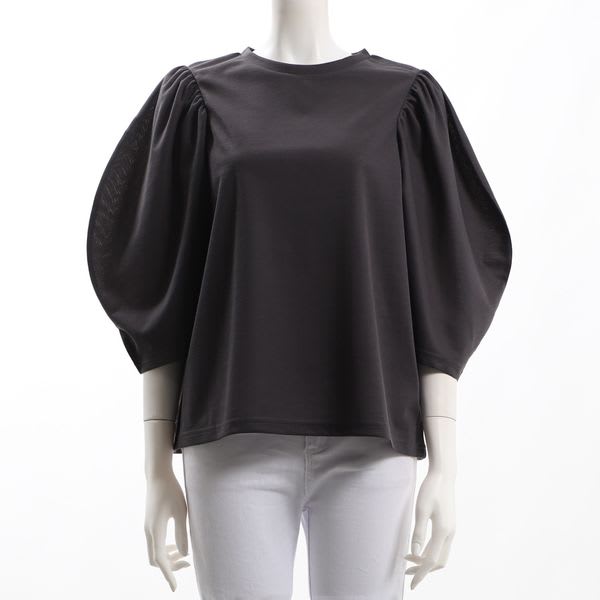 ギャザースリーブカットソー