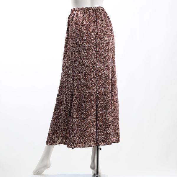 小花柄マーメイドスカート