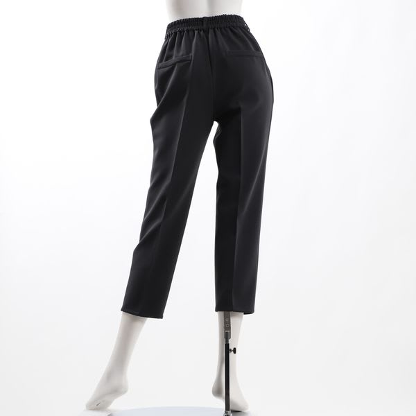 ポリギャバタックテーパードパンツ