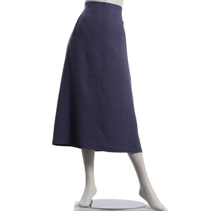 リネンライクAAラインスカート